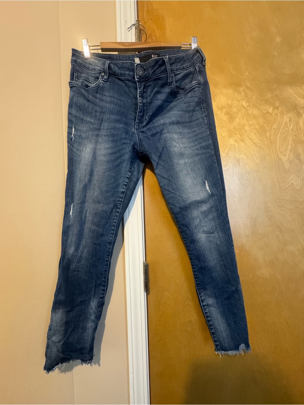 Kut from the Kloth Dark Wash Ankle Skinny Jeans